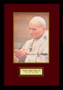 "Pope John Paul II" Autographed 4x6 Photo