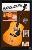 "Miranda Lambert" Autographed Guitar