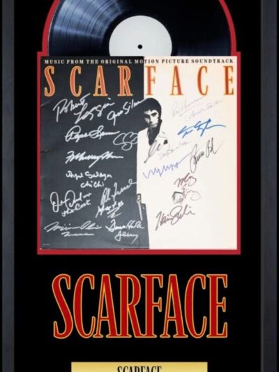 “Scarface” Cast Autographed Soundtrack Album