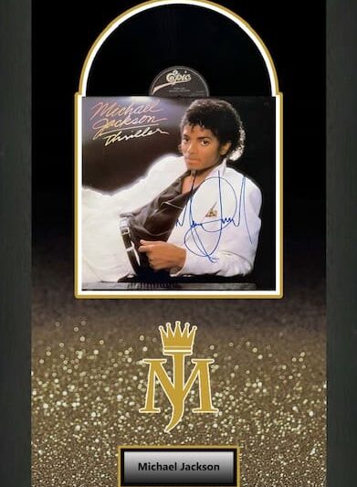 "Michael Jackson: Thriller" Signed Album
