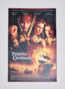 "Pirates of the Caribbean" Autographed Mini Movie Poster
