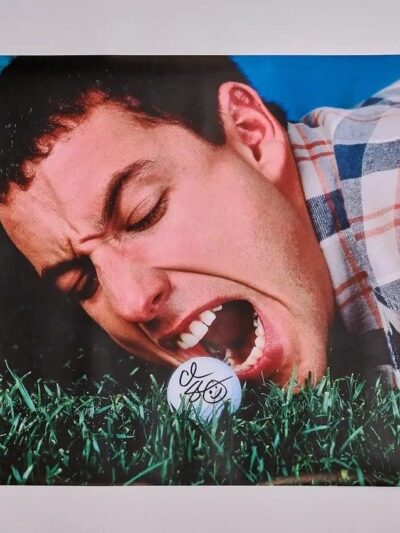 "Happy Gilmore" Adam Sandler Autographed Poster