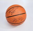 "Spalding: Basketball" Autographed by Kobe Bryant and Michael Jordan (w/case)