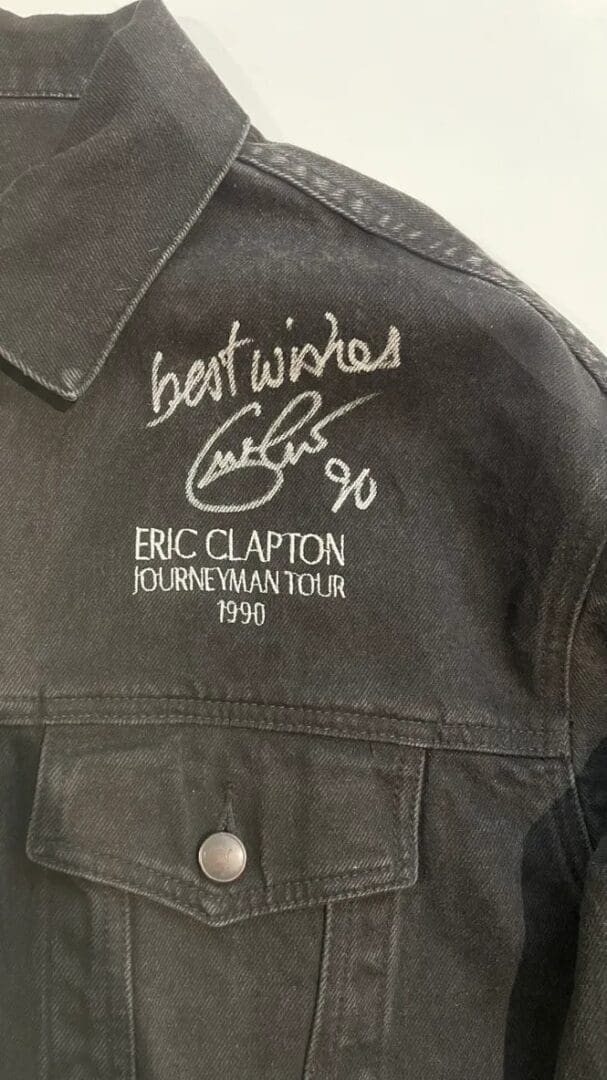 "Eric Clapton" Autographed Jacket - Image 2