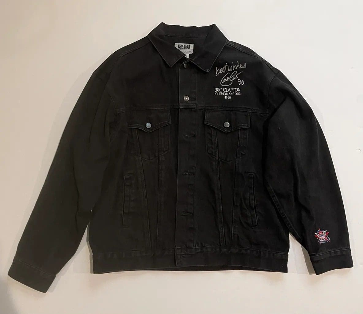 "Eric Clapton" Autographed Jacket