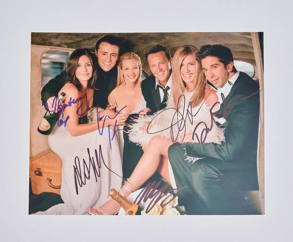 "Friends" 10x8 Autographed Photo