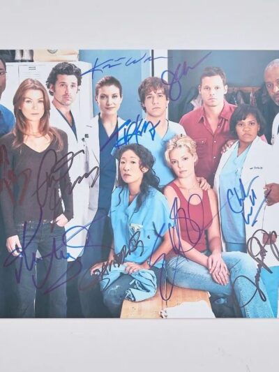 "Grey's Anatomy" Autographed 10x8 Photo
