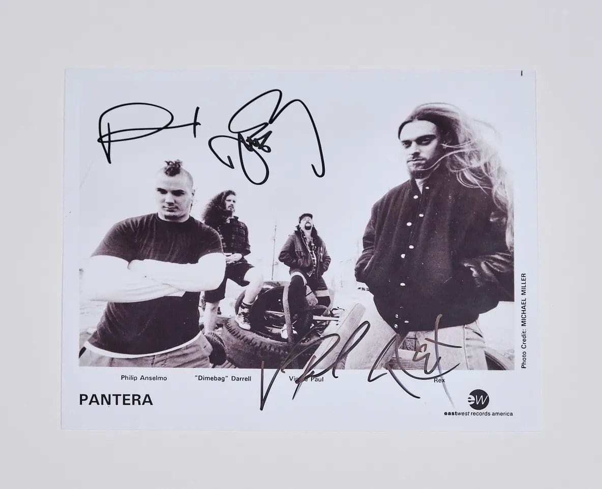 "Pantera" Autographed 10x8 Photo