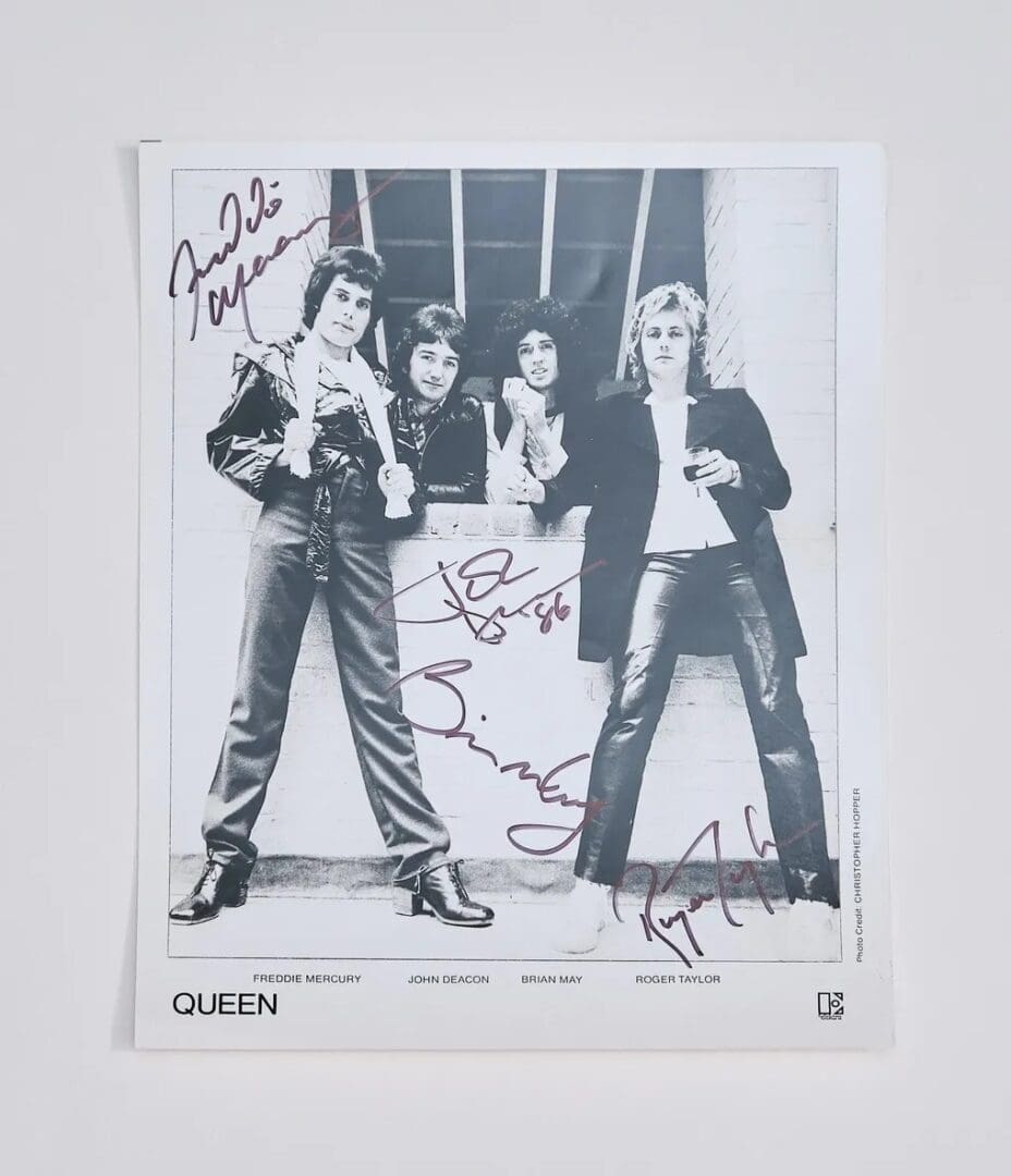 "Queen" Autographed 8x10 Photo