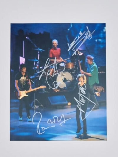 "Rolling Stones" Autographed 8x10 Photo