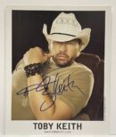 "Toby Keith" Autographed Photo 8x10