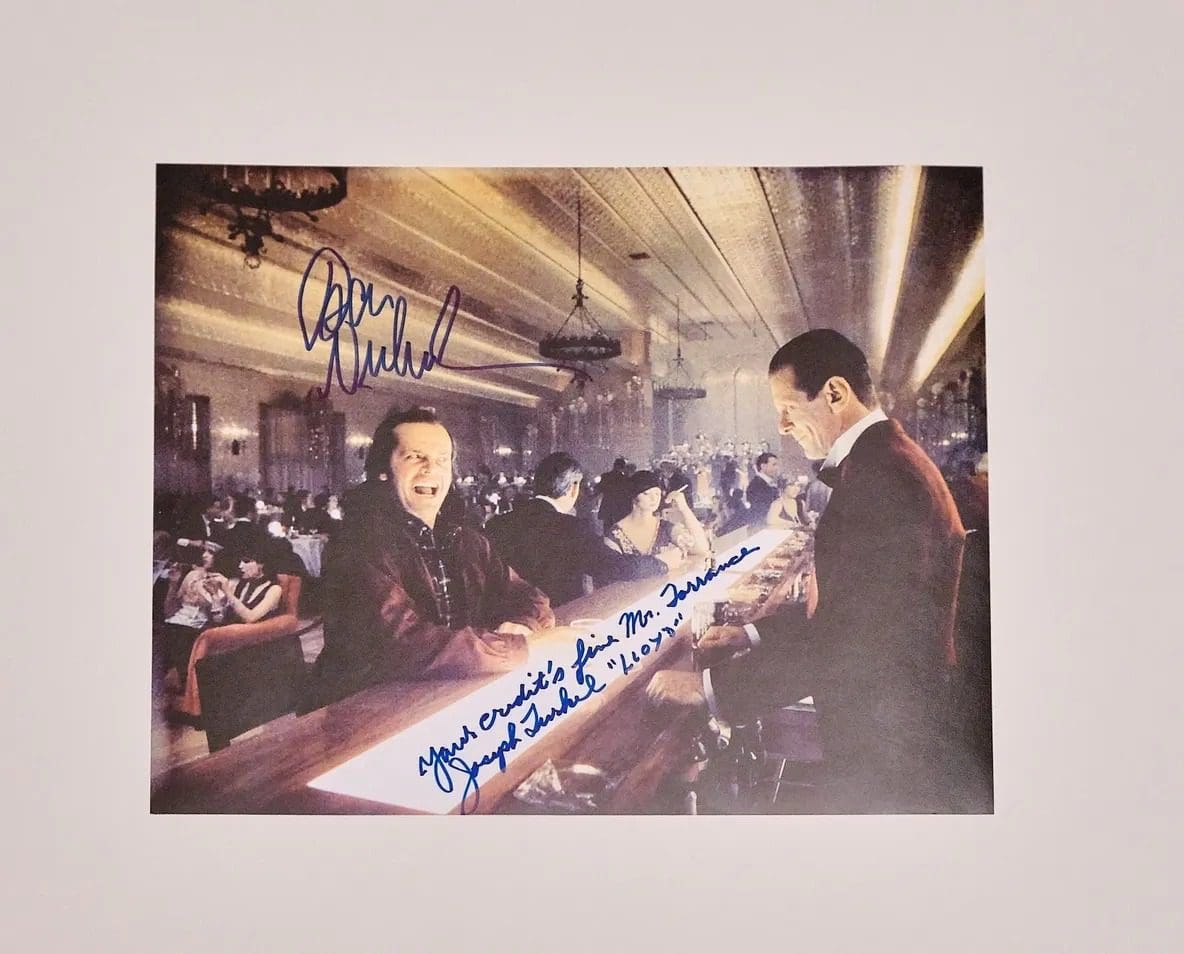 "The Shining" Autographed 10x8 Photo