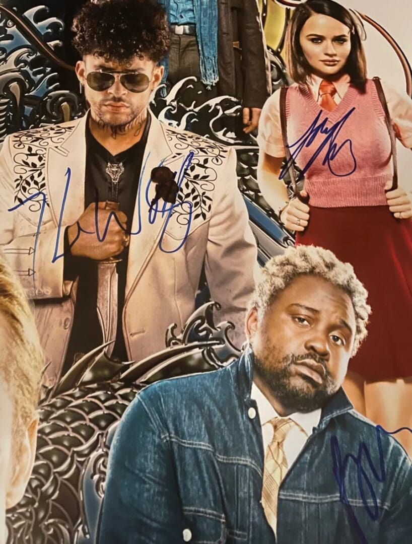 "The Bullet Train" Autographed Poster - Image 4