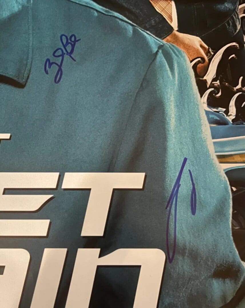 "The Bullet Train" Autographed Poster - Image 3