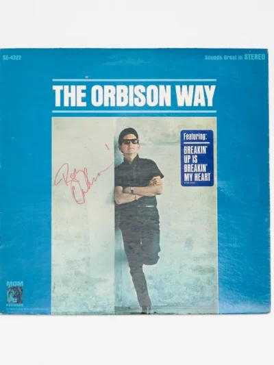 "Roy Orbison" Autographed Album "The Orbison Way"
