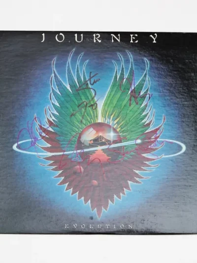 "Journey" Autographed Album "Evolution"