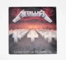 "Metallica" Band Signed Album "Master of Puppets"