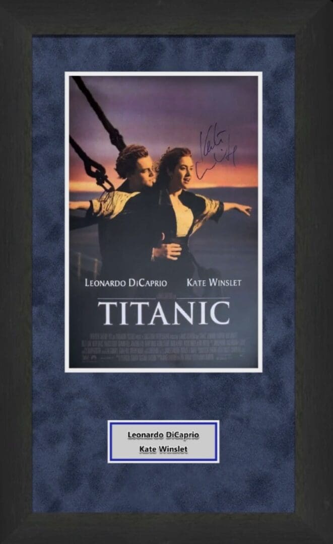 "Titanic" Autographed Mini Poster