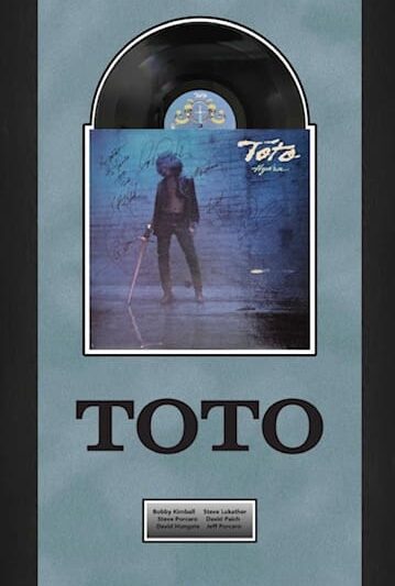 "Toto" Band Autographed Album "Hydra"